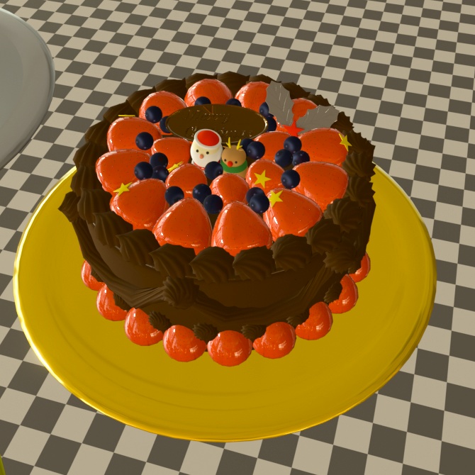 クリスマスケーキ 3種