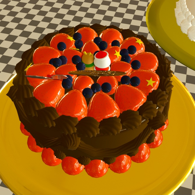 クリスマスケーキ 3種