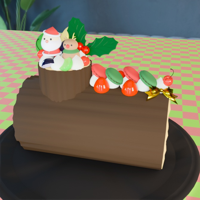 クリスマスケーキ ブッシュ・ド・ノエル 3種