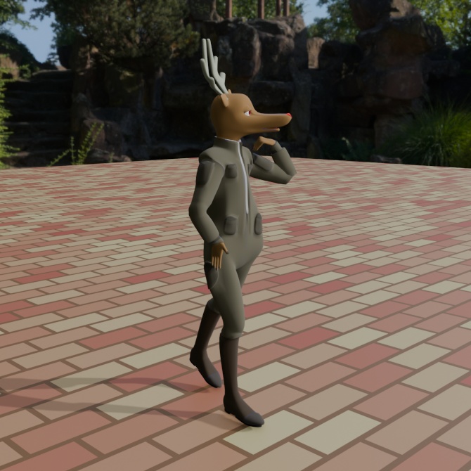 トナカイの渡内さん