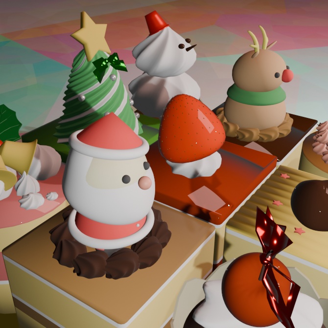 クリスマスケーキ プチセット 9種