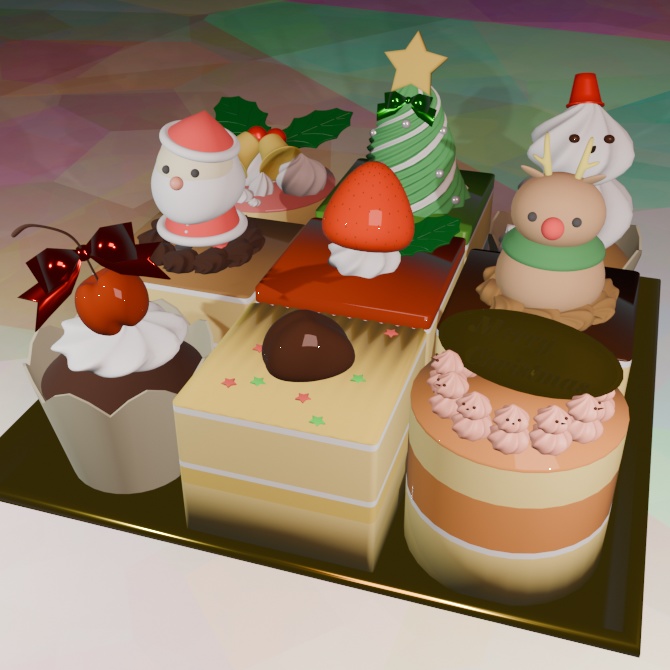 クリスマスケーキ プチセット 9種