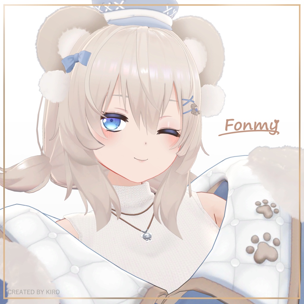 【オリジナル3Dモデル】Fonmy -フォンミィ-