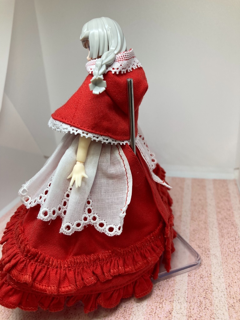 赤ずきんちゃんロングワンピースポンチョセット