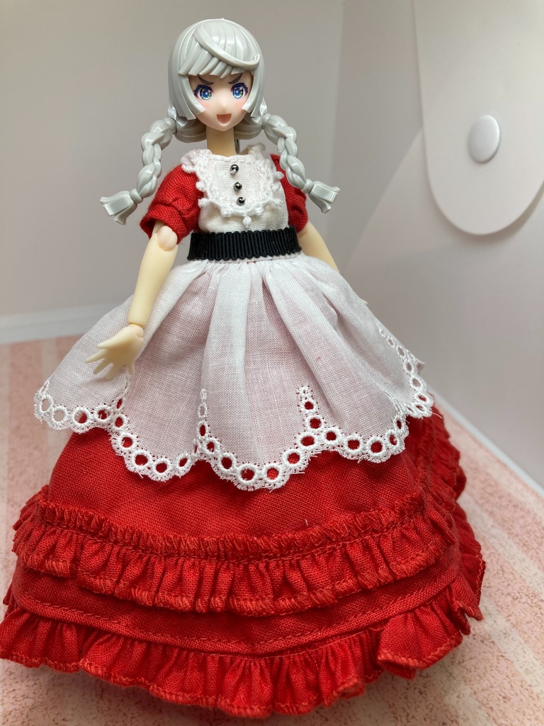 赤ずきんちゃんロングワンピースポンチョセット