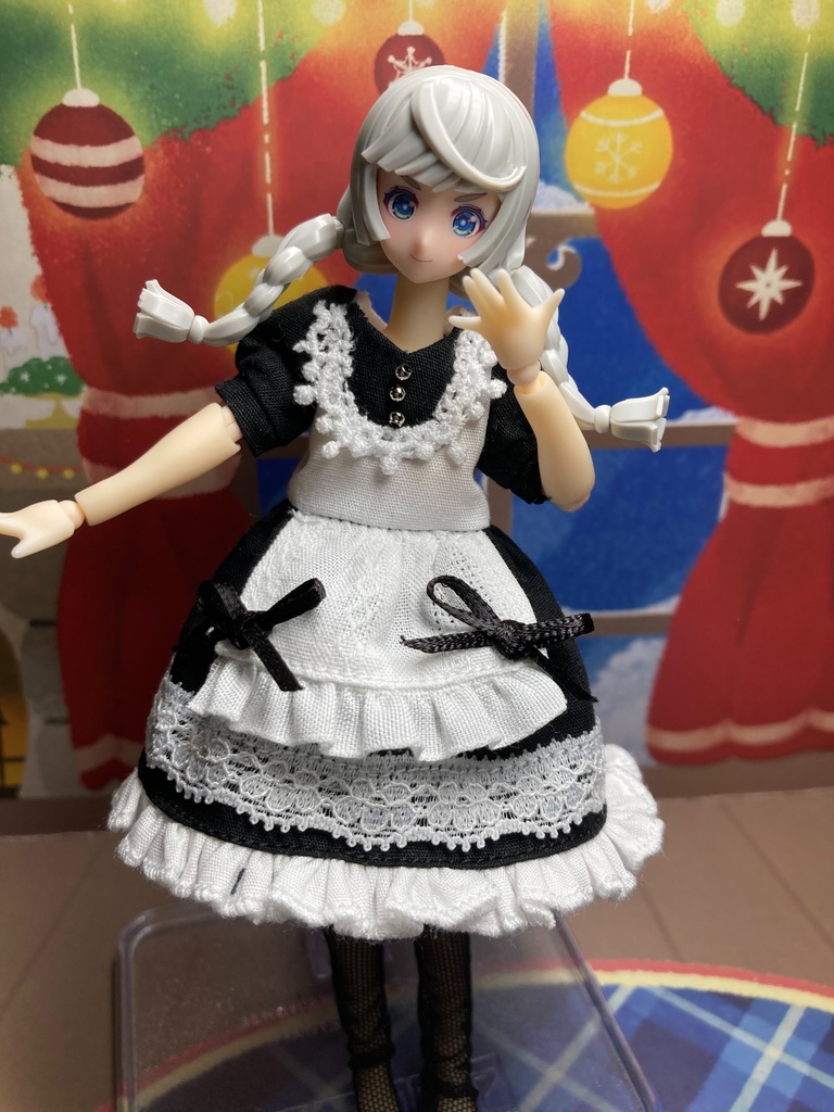 黒ずきんちゃん (黒)ポンチョセット ショート丈