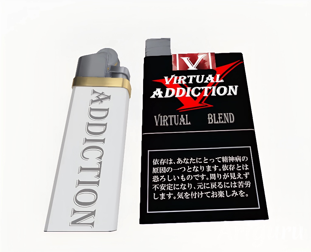 【さたにあ式タバコ対応テクスチャ】Virtual Addiction