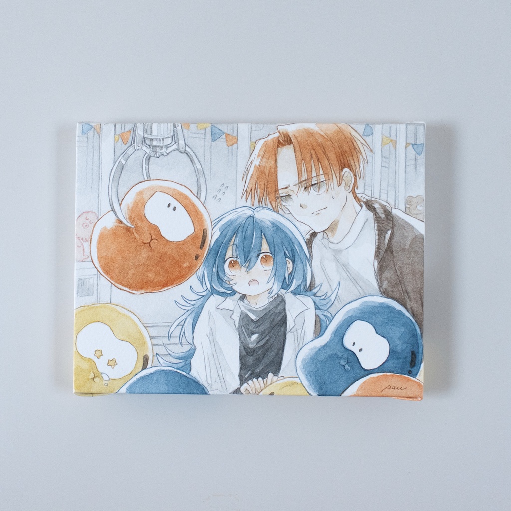 パネル原画「あとちょっと!」(2025.07)