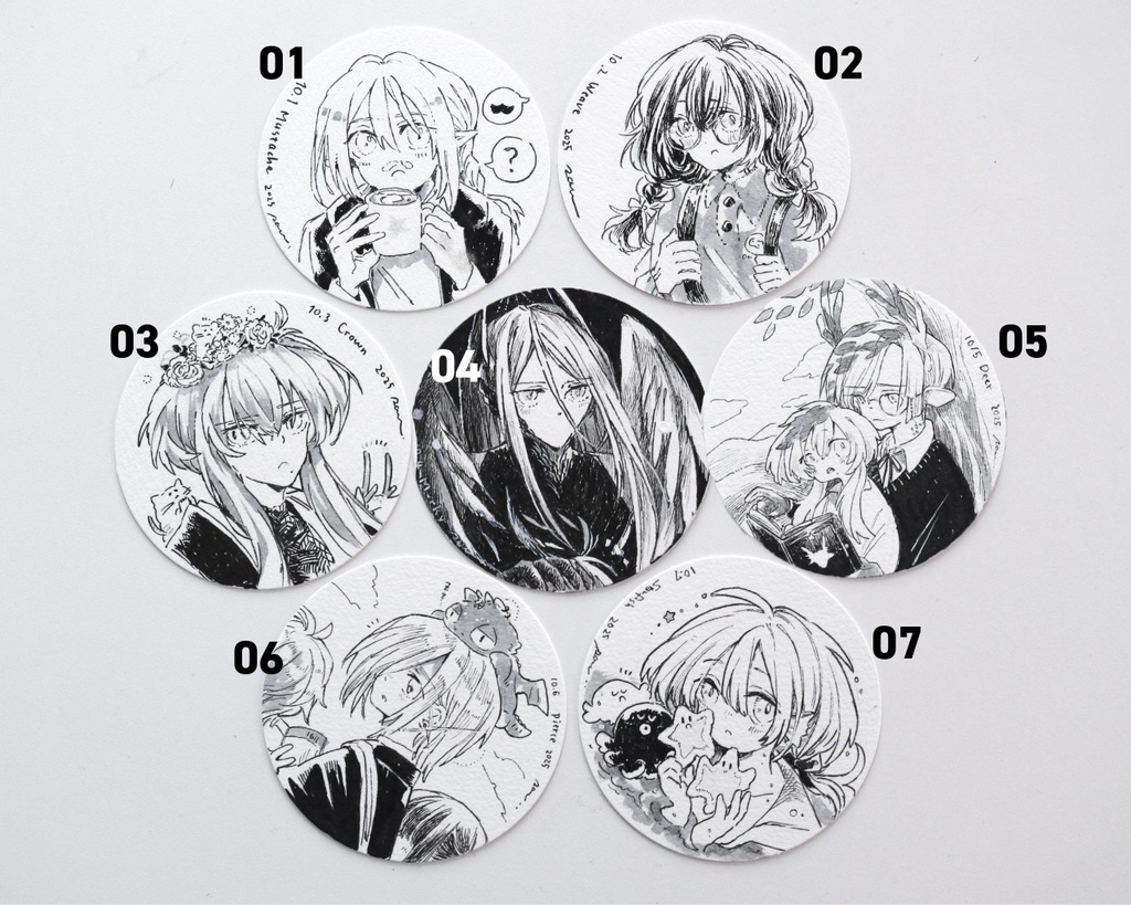 [new]ペン画ドローイング(2025/10/01~07）