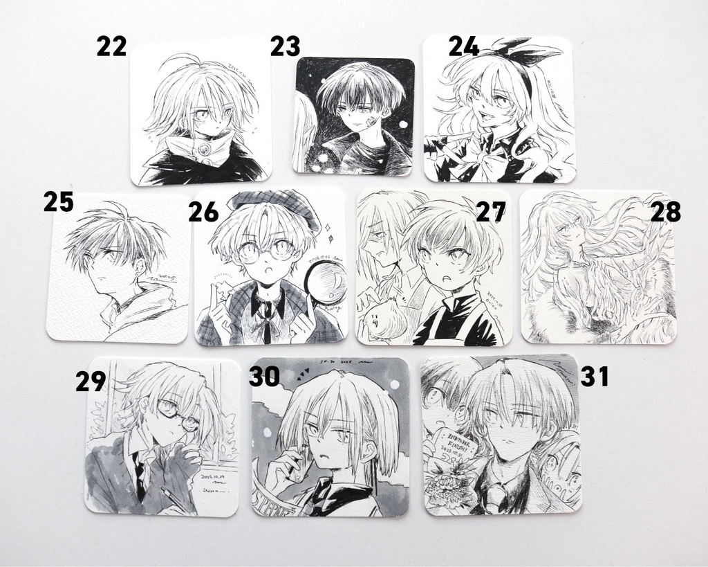 [new]ペン画ドローイング(2025/10/22~31分）