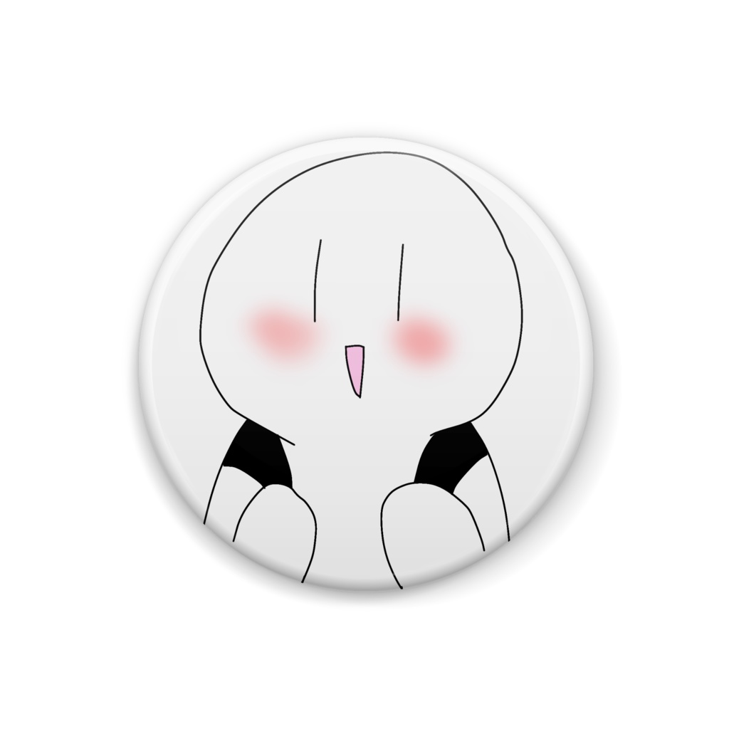 バックさんの缶バッジ