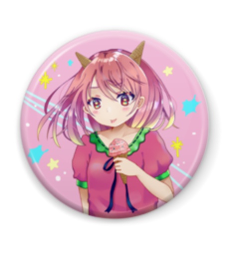 コーンちゃん缶バッジ