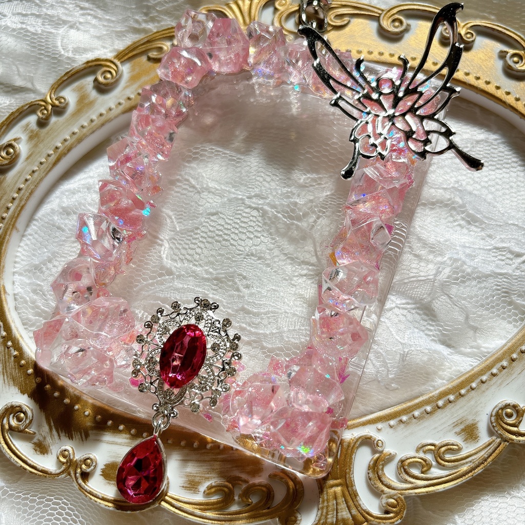 送料込み♡ 硬質トレカケース トレカケースデコ キラキラ キーホルダー