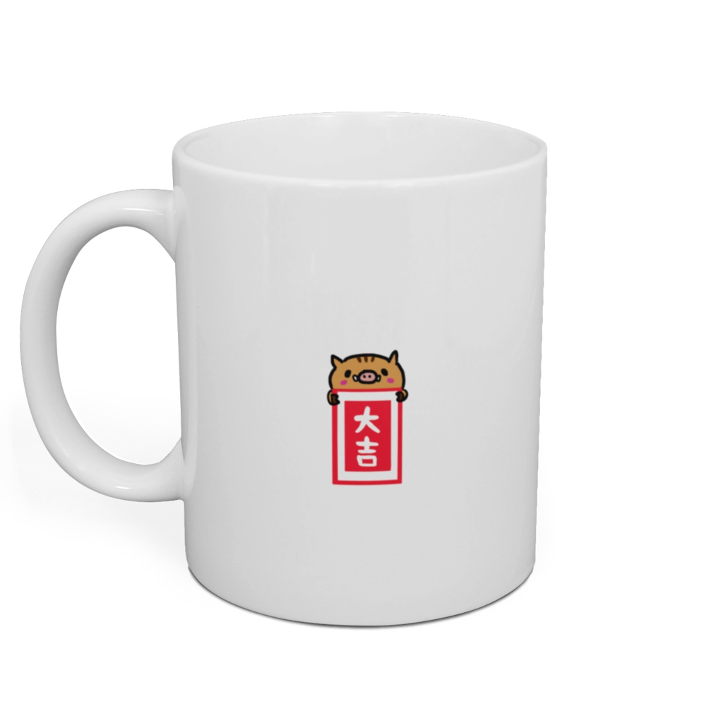 開運☆ウリまるマグカップ