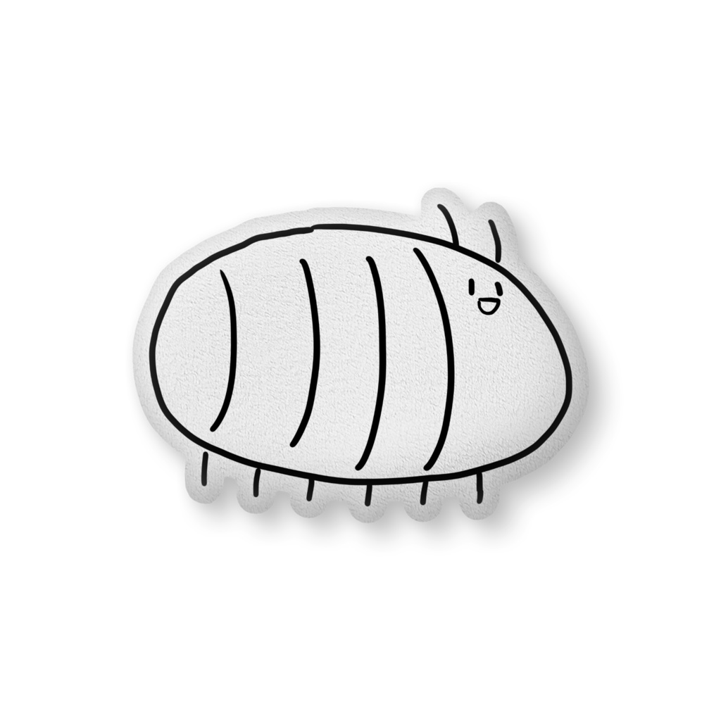 ダンゴムシクッション with カニ
