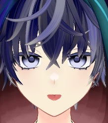 オリジナル3Dモデル【無料版有-vroid正式版】【VRoid3Dモデル】マントの男