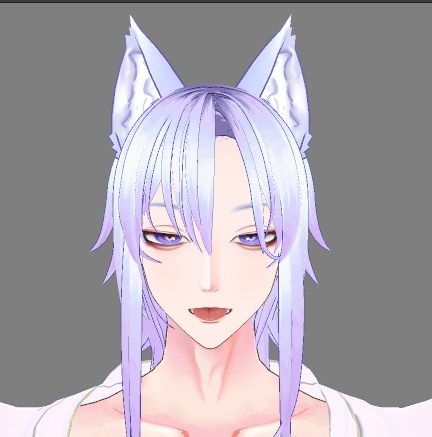 オリジナル3Dモデル【無料版有-vroid正式版】【VRoid3Dモデル】狐男の子