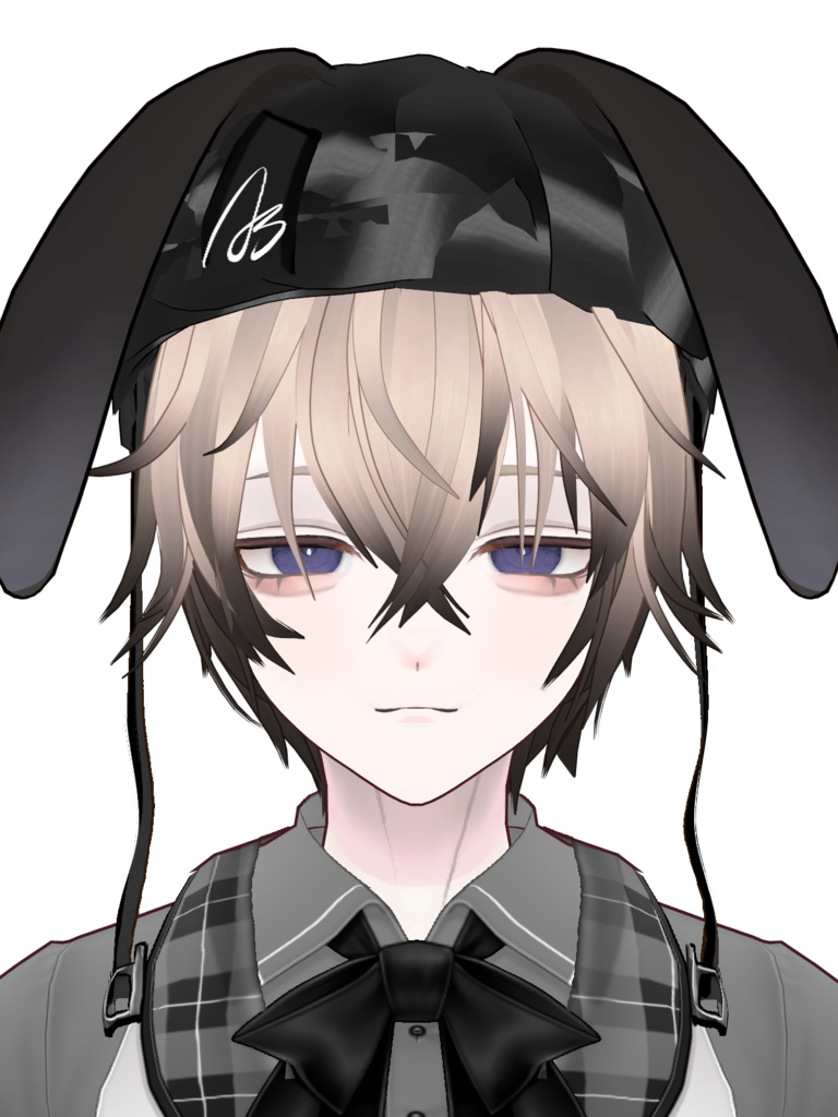 オリジナル3Dモデル【無料版有-vroid正式版】【VRoid3Dモデル】うさぎさん