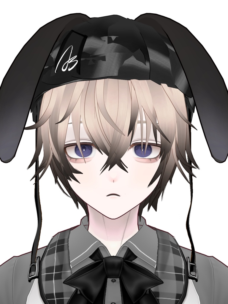 オリジナル3Dモデル【無料版有-vroid正式版】【VRoid3Dモデル】うさぎさん