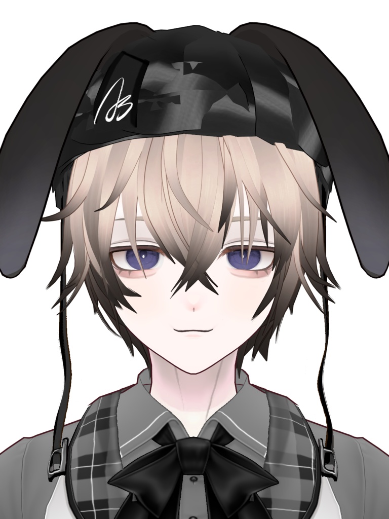 オリジナル3Dモデル【無料版有-vroid正式版】【VRoid3Dモデル】うさぎさん