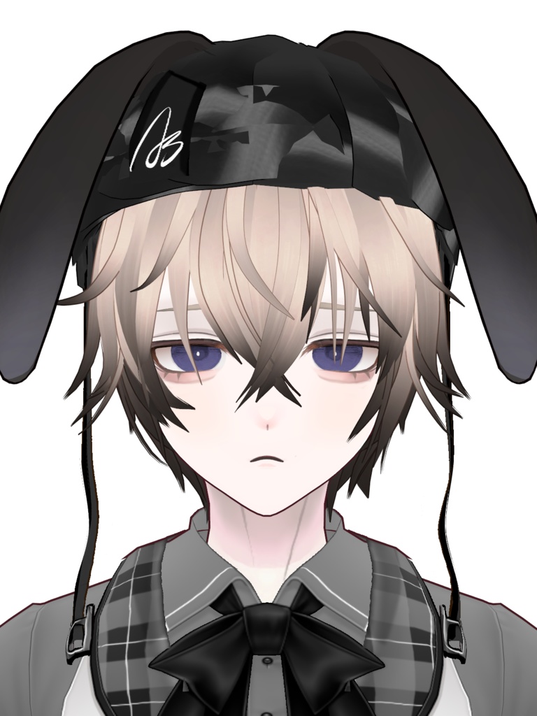 オリジナル3Dモデル【無料版有-vroid正式版】【VRoid3Dモデル】うさぎさん