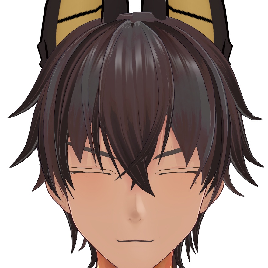 オリジナル3Dモデル【無料版有-vroid正式版】【VRoid3Dモデル】spy_アヌビス_Anubis