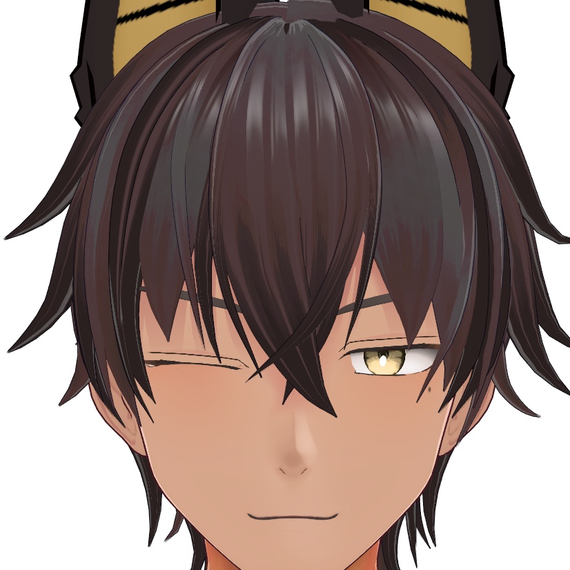 オリジナル3Dモデル【無料版有-vroid正式版】【VRoid3Dモデル】spy_アヌビス_Anubis