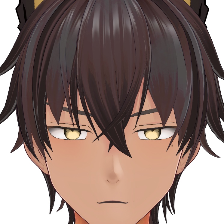 オリジナル3Dモデル【無料版有-vroid正式版】【VRoid3Dモデル】spy_アヌビス_Anubis