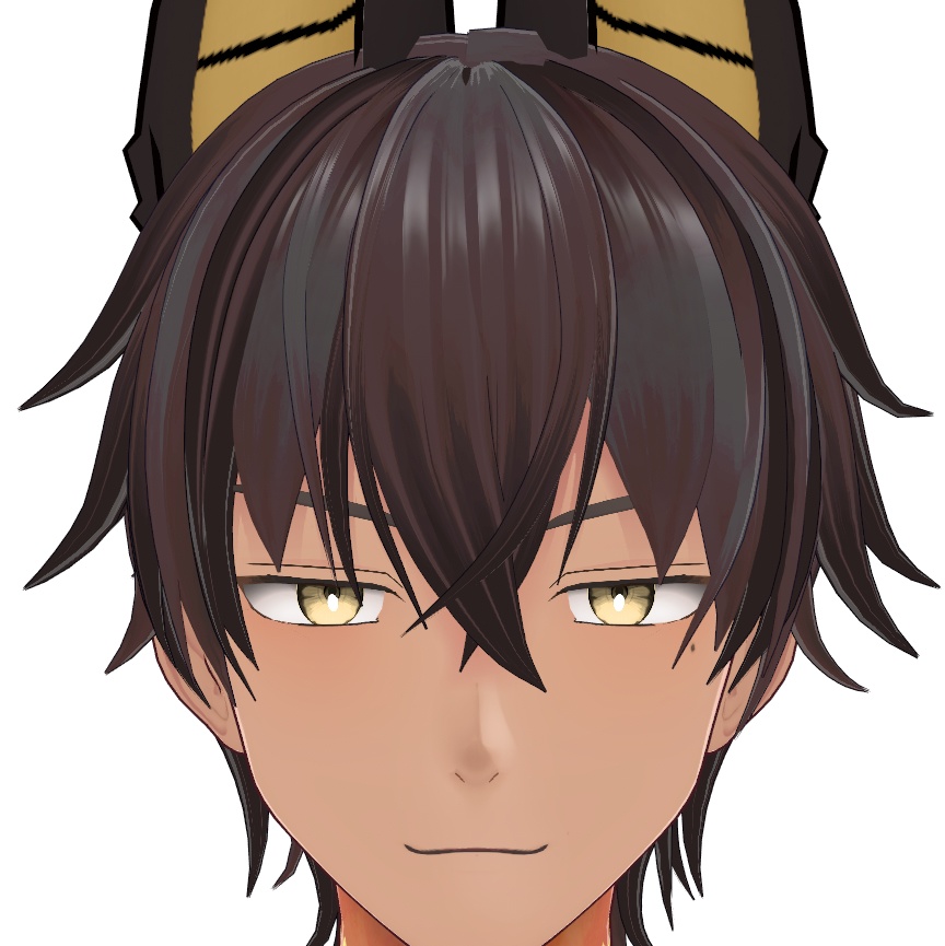 オリジナル3Dモデル【無料版有-vroid正式版】【VRoid3Dモデル】spy_アヌビス_Anubis