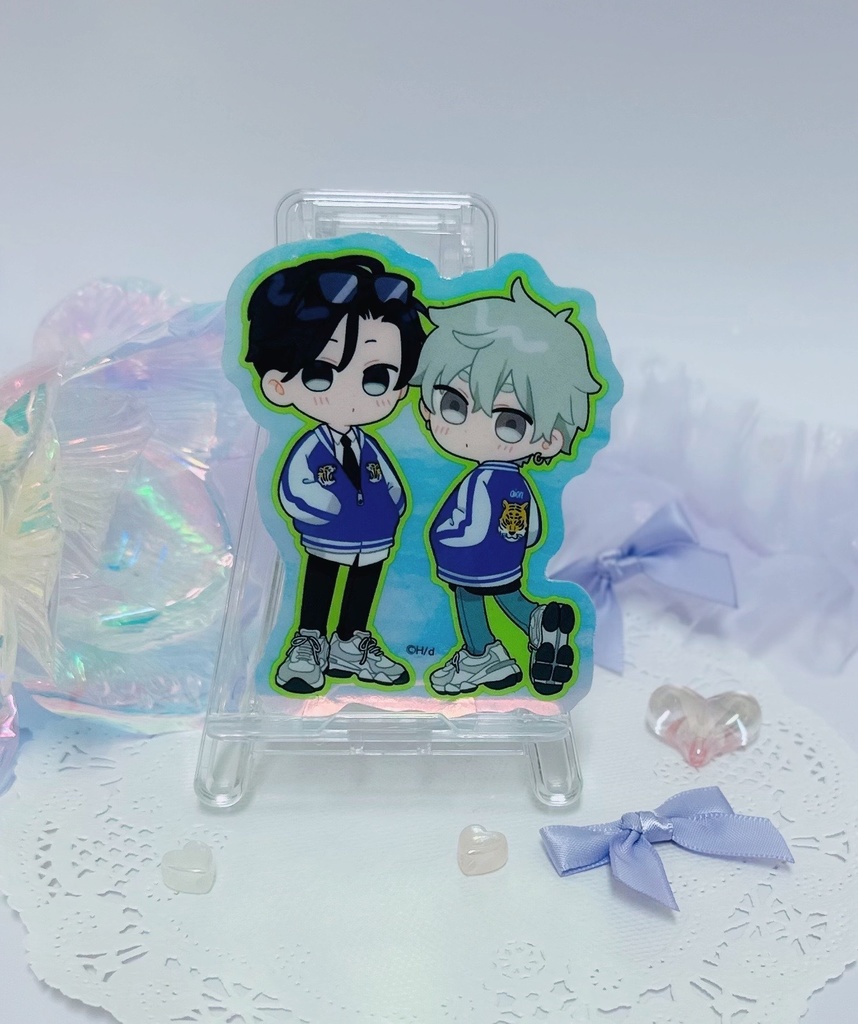 ダイカットステッカー【Hiカロリー「愛の温度でとかしたい」発売記念サイン会グッズ】【受注販売】