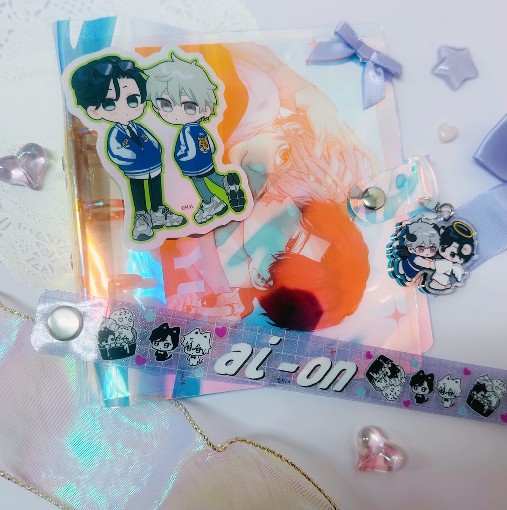 ダイカットステッカー【Hiカロリー「愛の温度でとかしたい」発売記念サイン会グッズ】【受注販売】