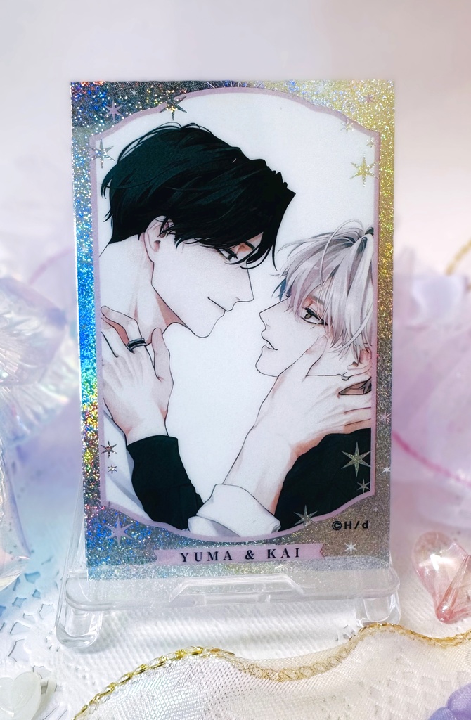 グリッターカード【Hiカロリー「愛の温度でとかしたい」発売記念サイン会グッズ】【受注販売】