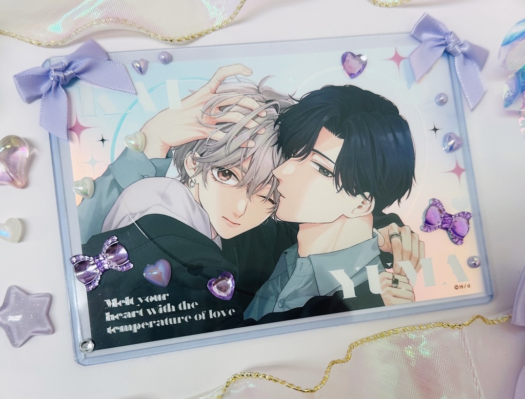 オーロラニス盛カード(愛温)【Hiカロリー「愛の温度でとかしたい」発売記念サイン会グッズ】【受注販売】