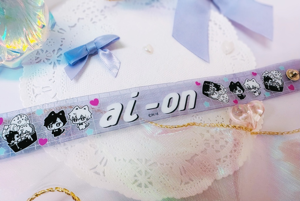 PVCリストバンド【Hiカロリー「愛の温度でとかしたい」発売記念サイン会グッズ】【受注販売】