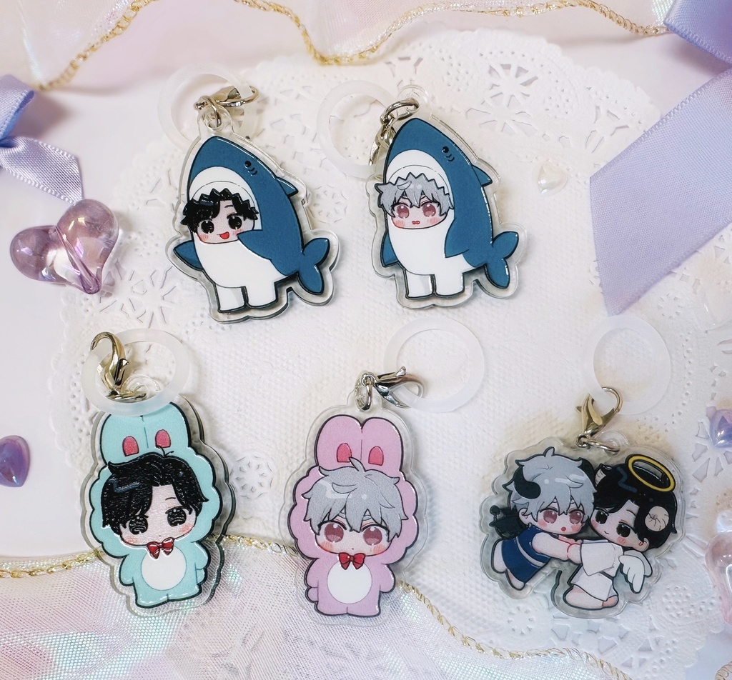 めじるしチャームガチャ【Hiカロリー「愛の温度でとかしたい」発売記念サイン会グッズ】【受注販売 ※ランダム】