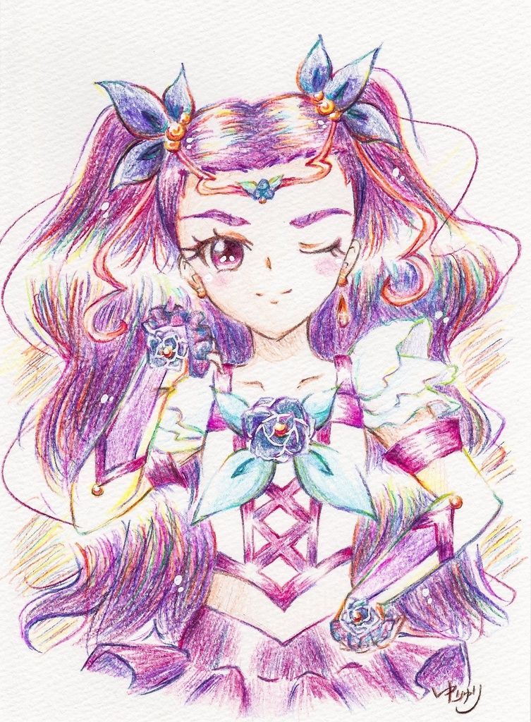 ミルキィローズ アナログ原画 ぴゅあおれ Pure Pure Orange Booth