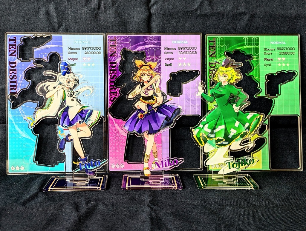 【例大祭23】フレーム付きアクリルスタンド