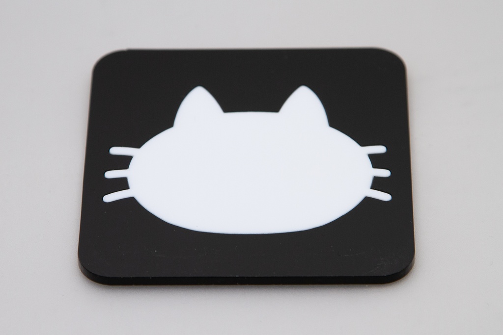 アクリルコースター【猫】