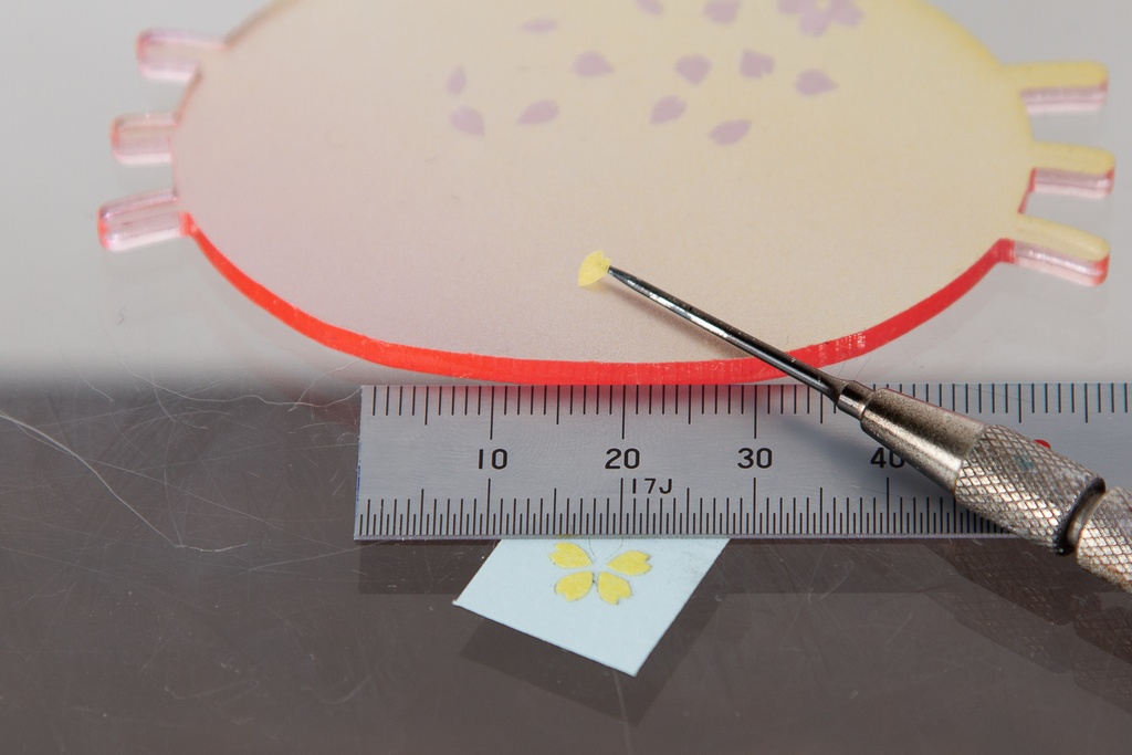 切断済マスキングテープ【花】２種セット