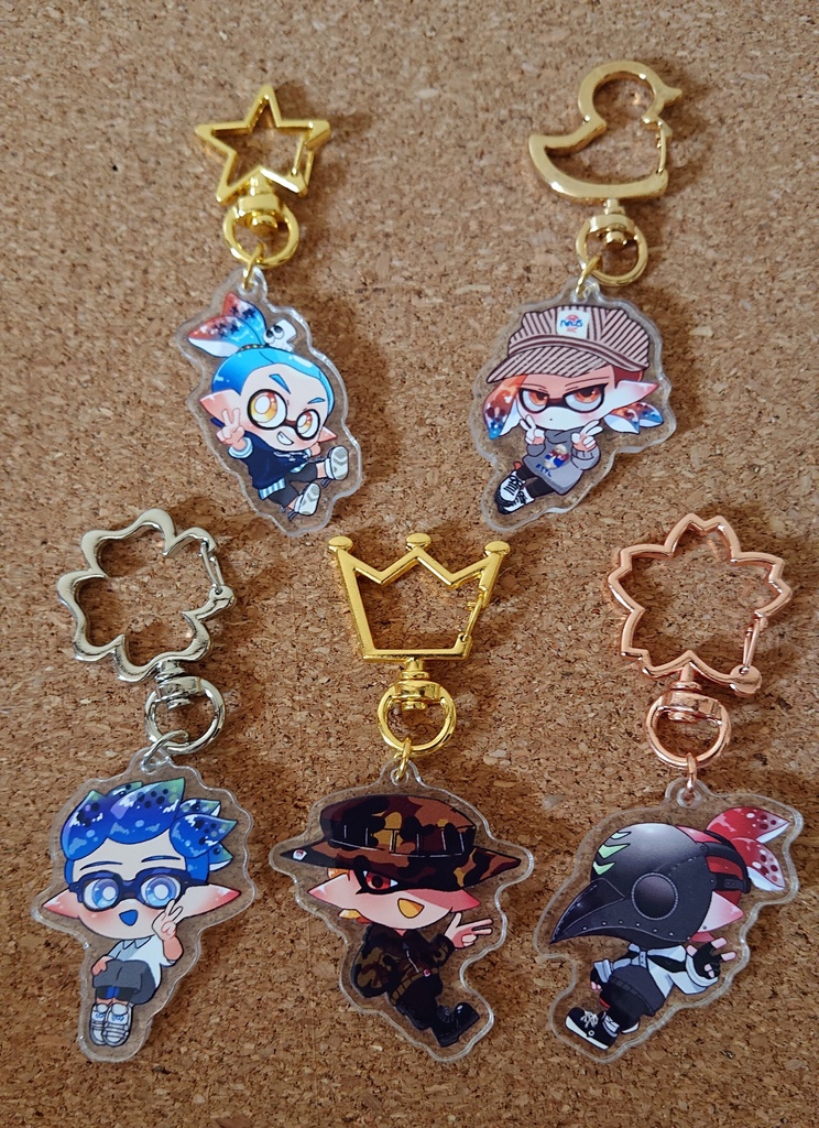 ぽゆイカアクキーず!