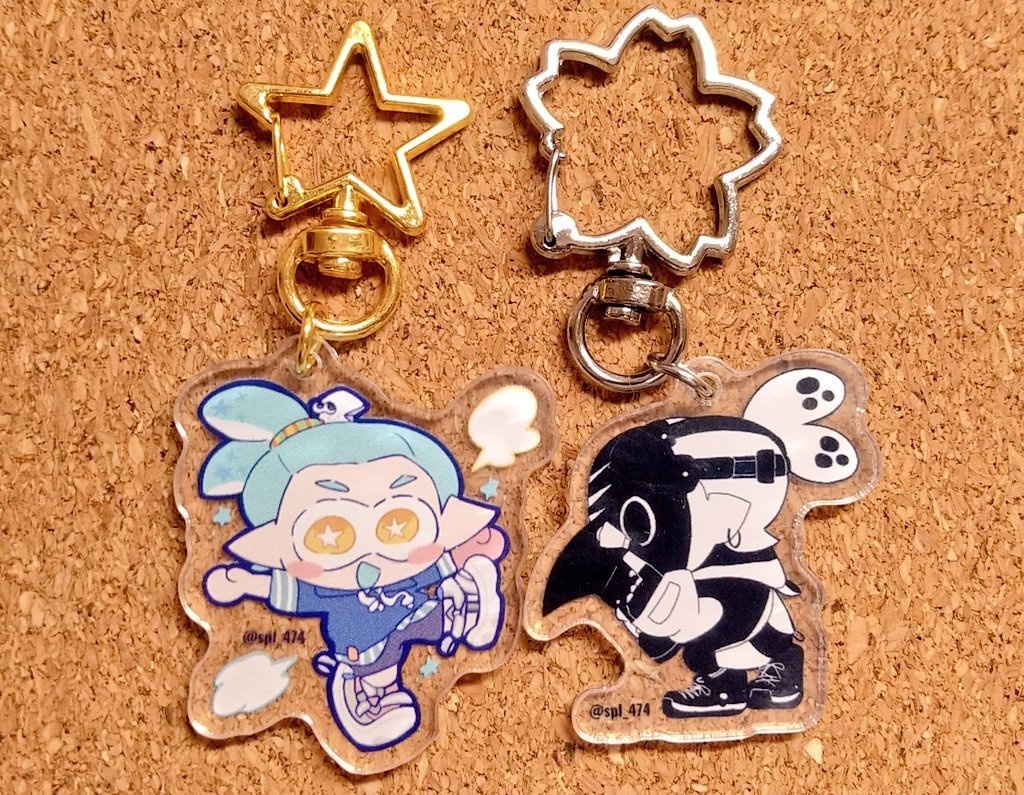 ぽゆイカアクキー第2弾 シャツノゾキ カジキマスク