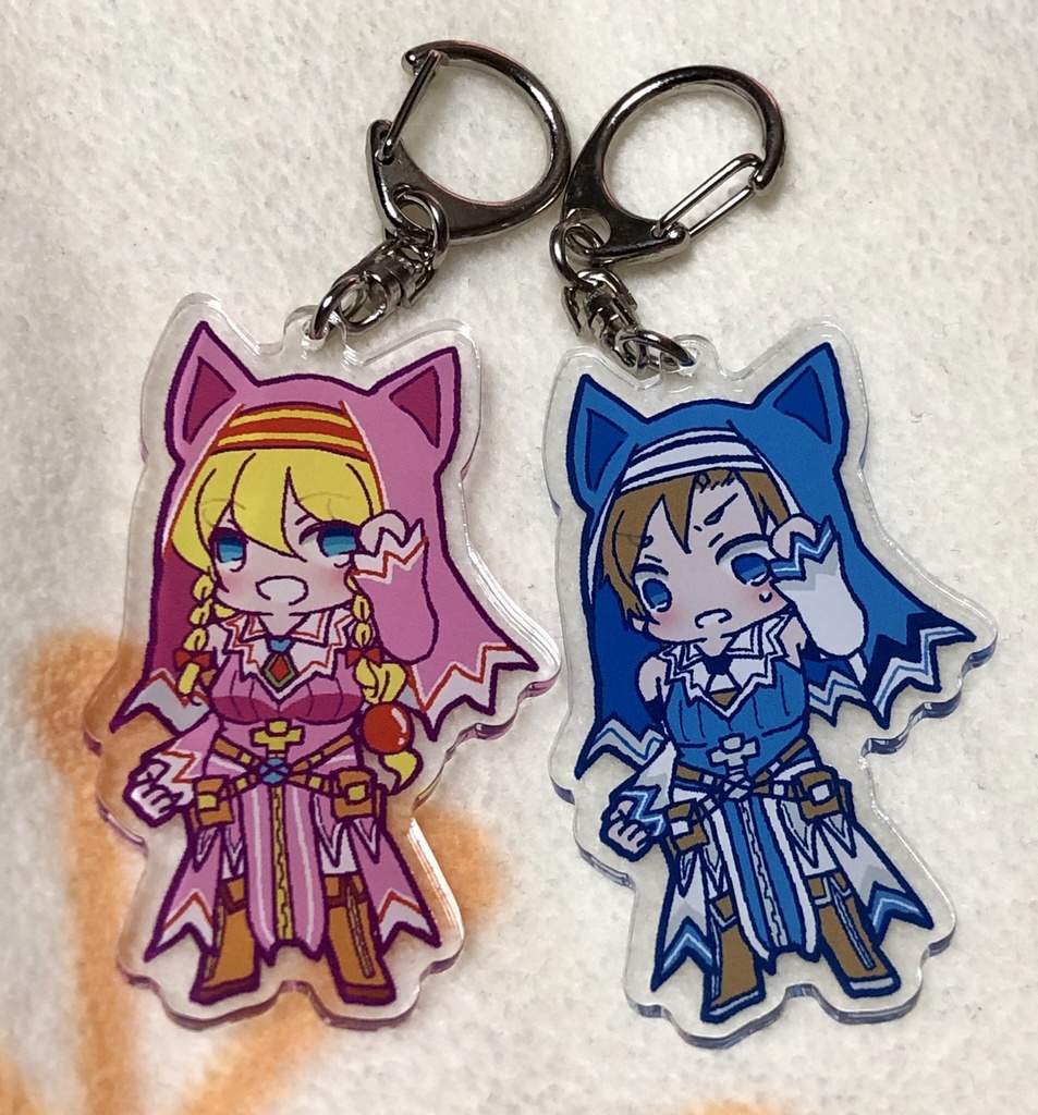 セピア衣装リヒター&マリアアクリルキーホルダー