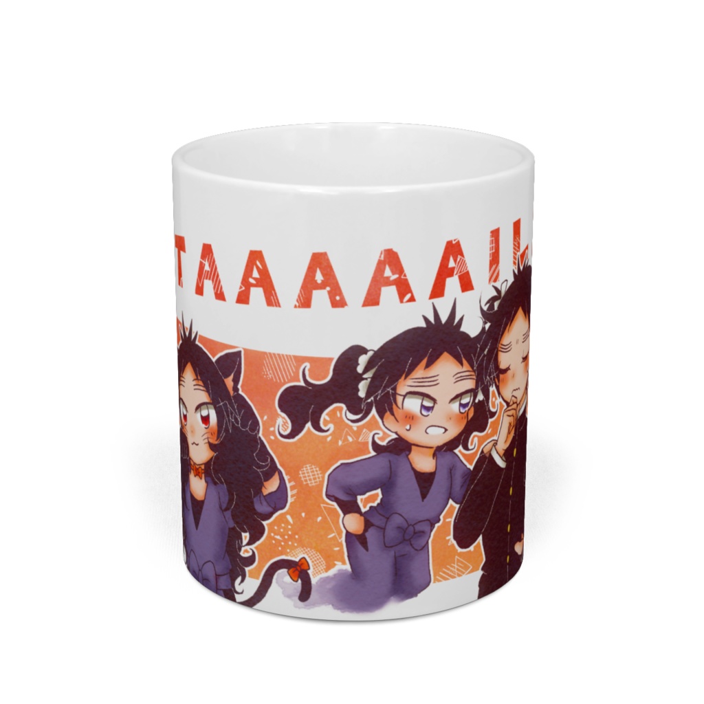 色んなツインテ・ポニテ?くく竹ちゃん大集合マグカップ