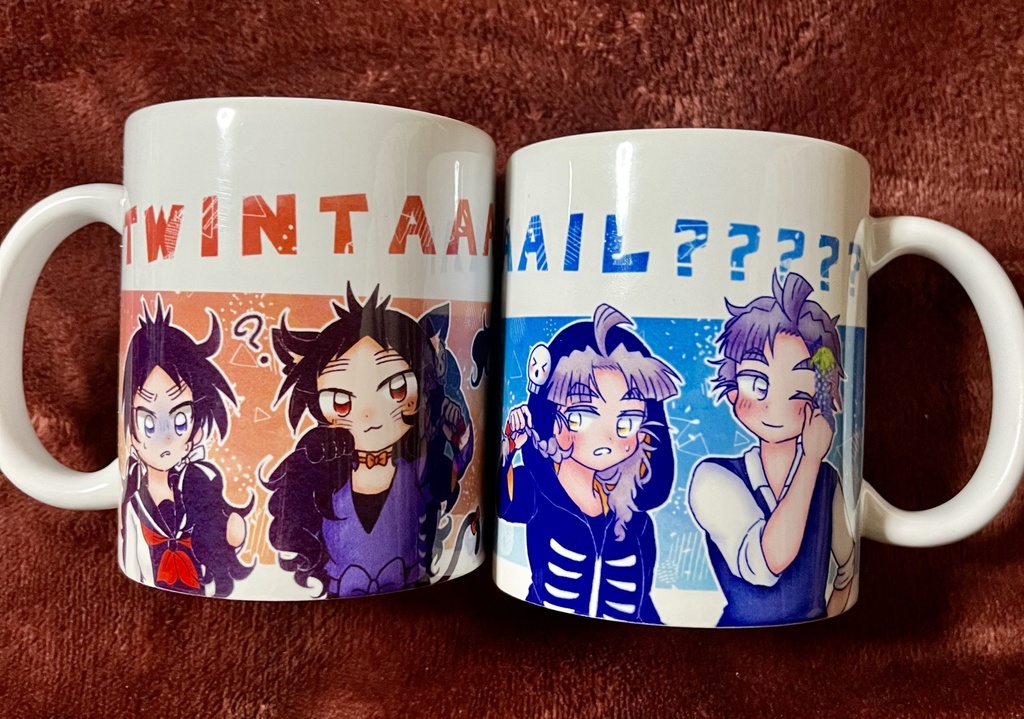色んなツインテ・ポニテ?くく竹ちゃん大集合マグカップ