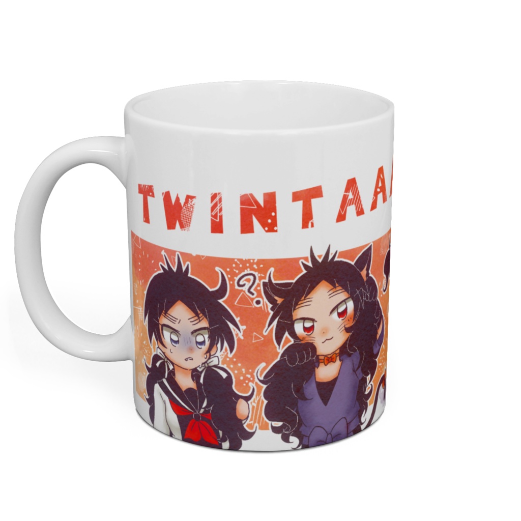 色んなツインテ・ポニテ?くく竹ちゃん大集合マグカップ