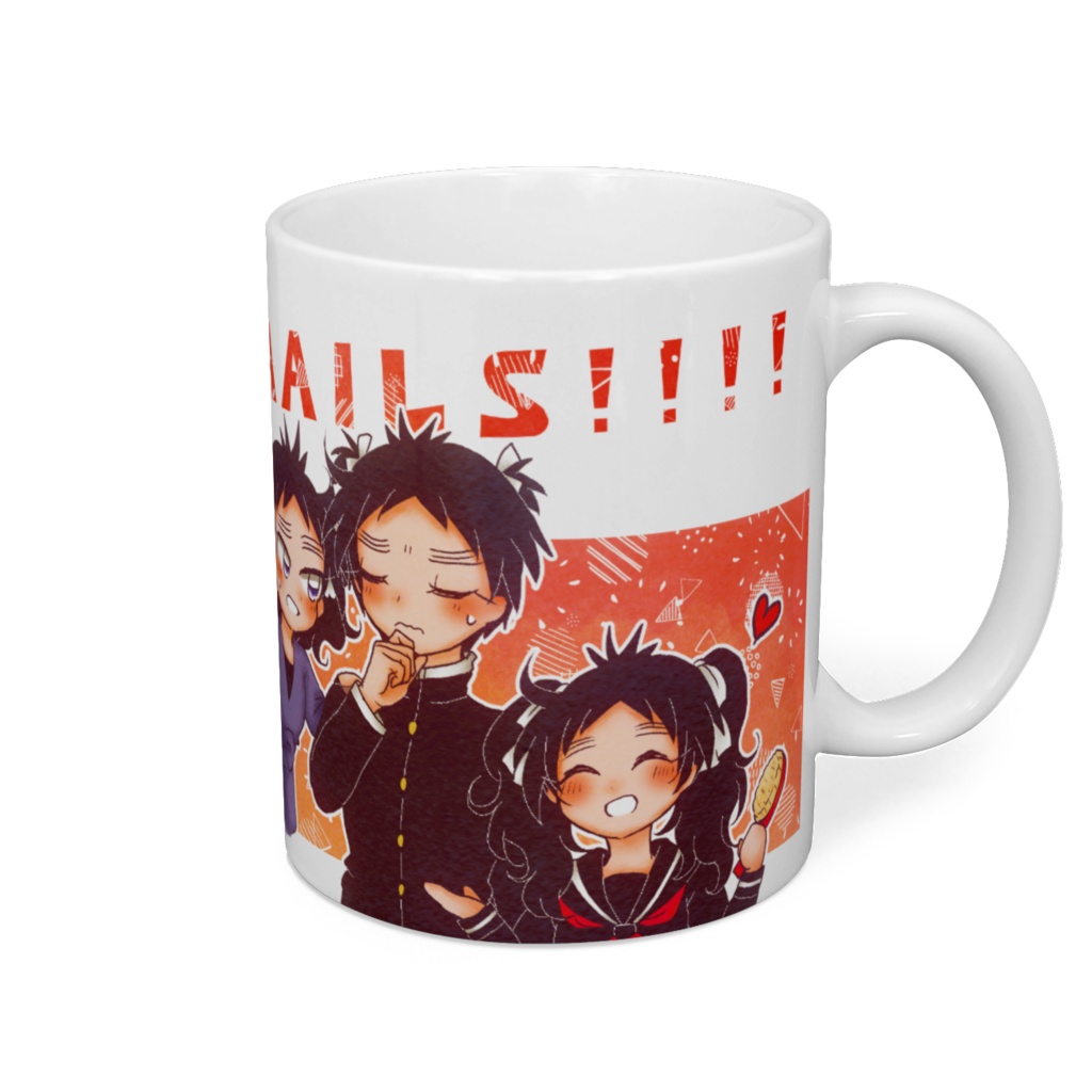 色んなツインテ・ポニテ?くく竹ちゃん大集合マグカップ