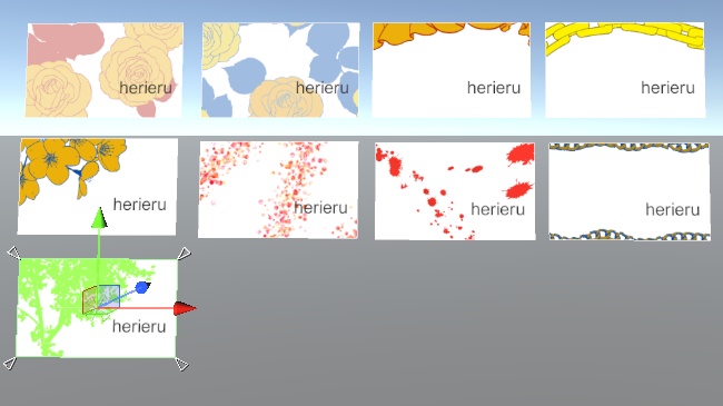 名刺カードギミック