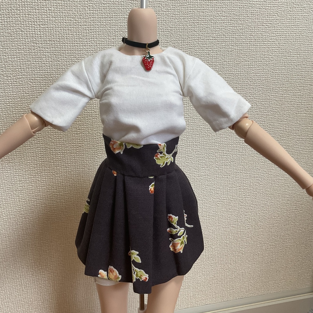 DDプリーツミニスカート