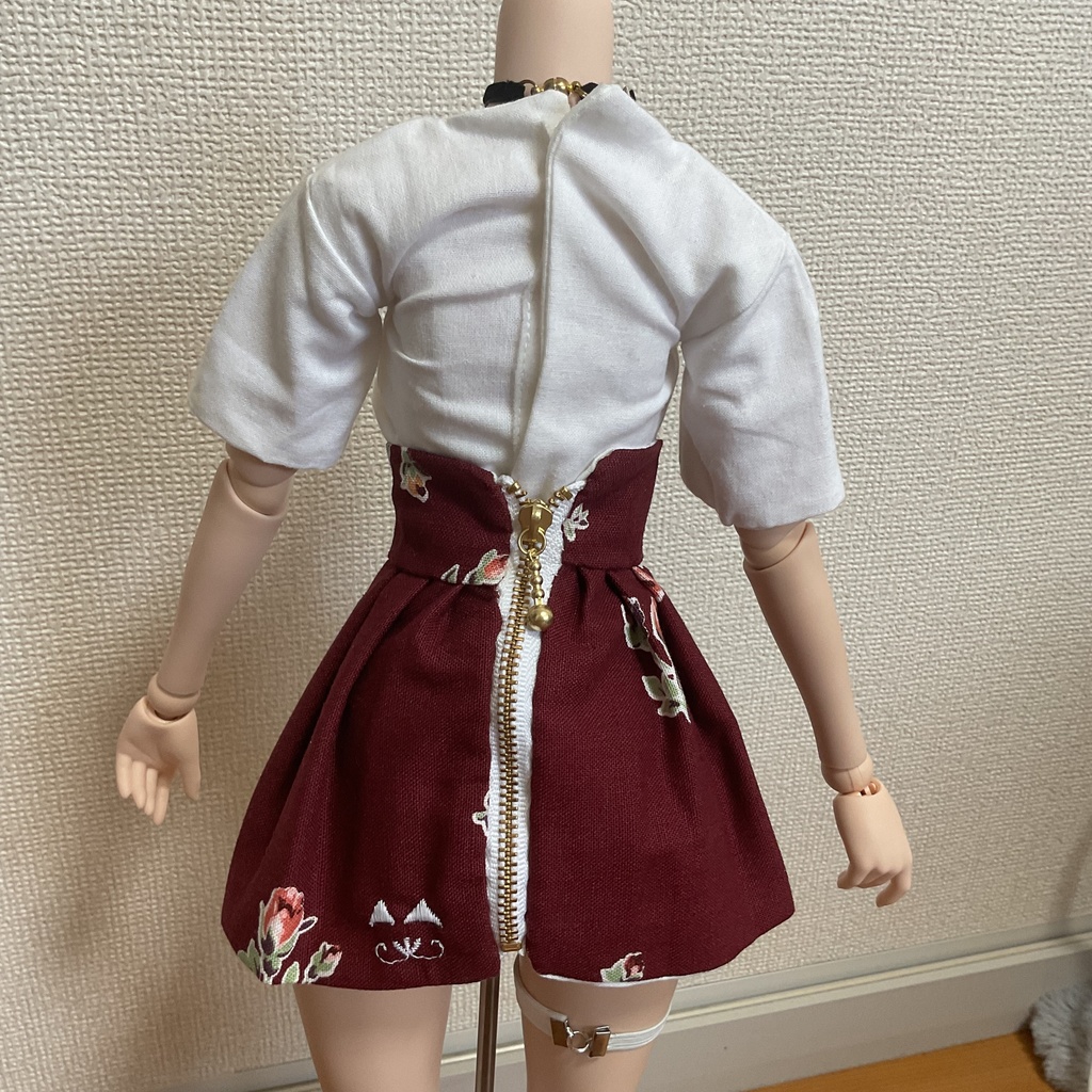 DDプリーツミニスカート