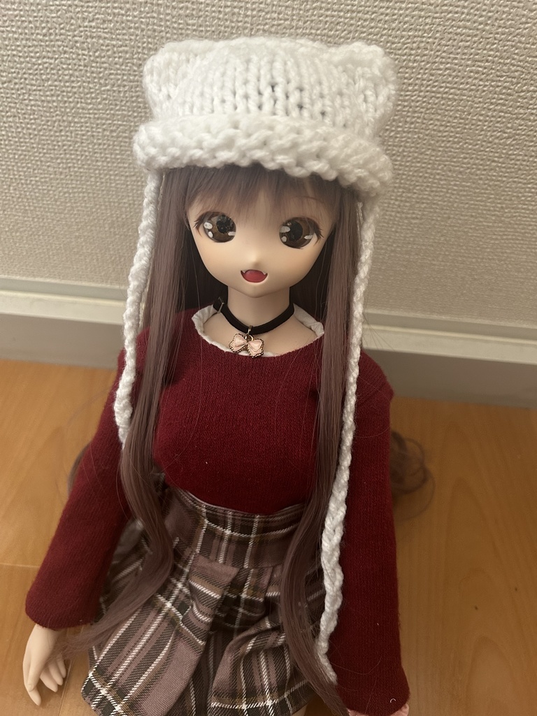 猫耳ニット帽